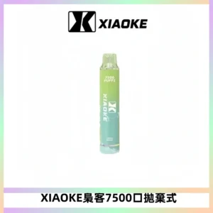XIAOKE梟客7500Puffs跑馬燈拋棄式電子煙 可發光一次性