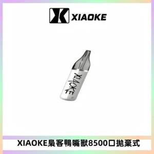 梟客XIAOKE8500口拋棄式一次性電子煙 口紅款高顏值設計